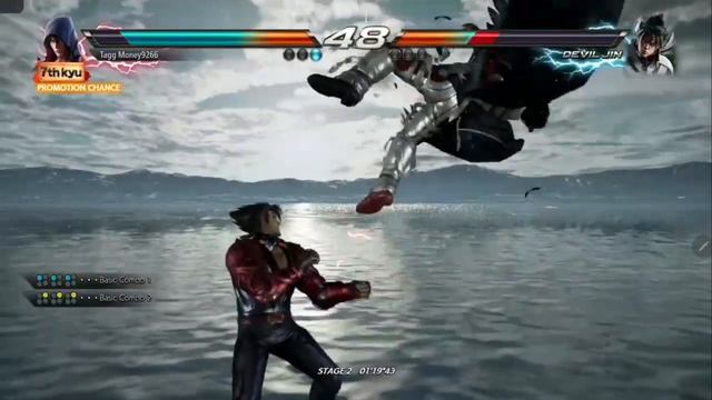 TEKKEN 7 JIN GAMEPLAY - XBOX REMOTE PLAY смотреть онлайн