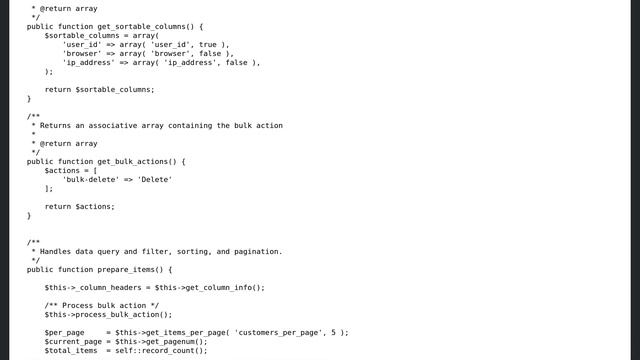 How to implement WP_List_Table? WP_List_Table giving array instead of a value in listing table? смотреть онлайн