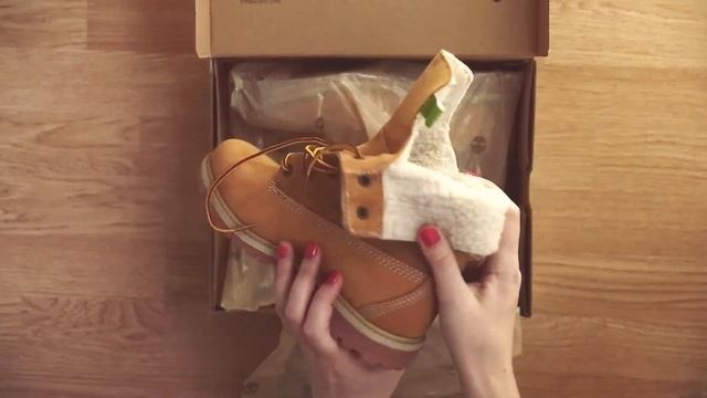 Ботинки Timberland с флисом (оригинал) смотреть онлайн