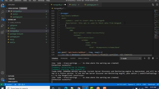 POST API Doc using React js смотреть онлайн