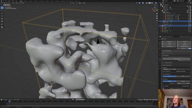 Combine the Flip Fluids addon with geometry nodes! | Blender tutorial смотреть онлайн