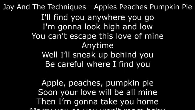 Northern Soul - Jay And The Techniques - Apples, Peaches, Pumpkin Pie - With Lyrics смотреть онлайн