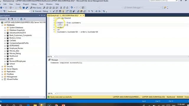 Inner join in SQL Server смотреть онлайн