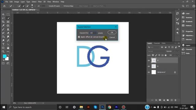 How to design a logo in Adobe photoshop 2021 | Telugu tutorial | beginners tutorial смотреть онлайн