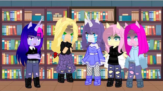 МЛП КОМИКСЫ РОЗА ЖИЗНИ 2ЧАСТЬ Gacha Nox @haosLite