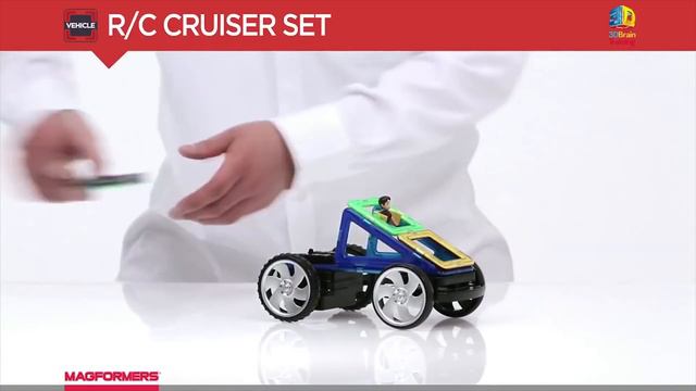 Видеообзор набора Magformers R/C Cruiser Set смотреть онлайн