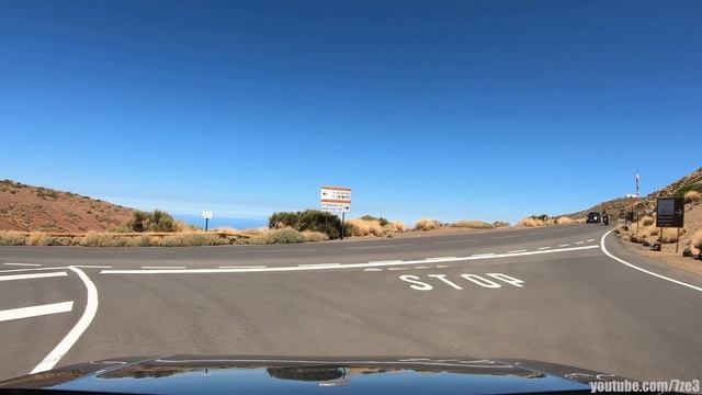 Driving In Tenerife 1: Volcano Teide (From La Esperanza To Teide) 4K 60fps