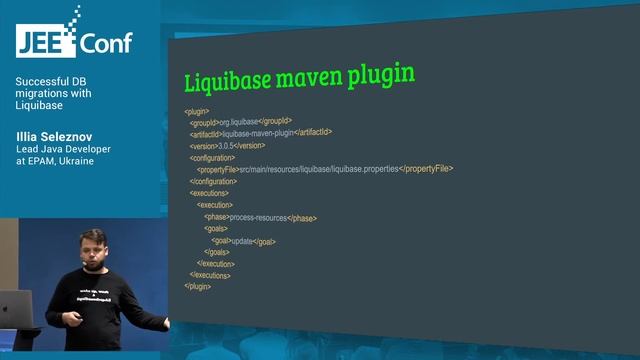 Successful DB migrations with Liquibase (Illia Seleznov, Lead Java Developer at EPAM) смотреть онлайн