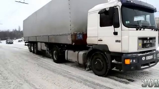Прогрев резины на фуре зимой смотреть онлайн