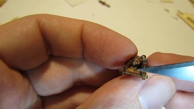 Сборка парусника Halcon 1840. Часть 4 (Сборка 12-фунтовой пушки) смотреть онлайн