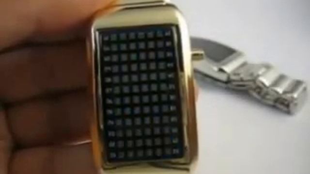 Бинарные часы - Light Matrix 72-led смотреть онлайн