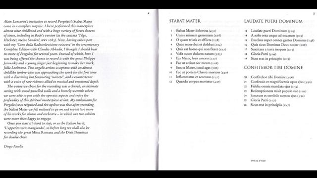 Giovanni Battista Pergolesi (1710-1736)- Stabat Mater; Laudate Pueri Dominum; Confitebur tibi Domin смотреть онлайн