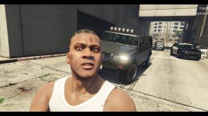 КАК СКРЫТЬСЯ ОТ ПЯТИ ЗВЁЗД В GTA V.