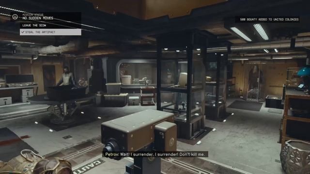 Starfield - "Let's see you try to take it" смотреть онлайн