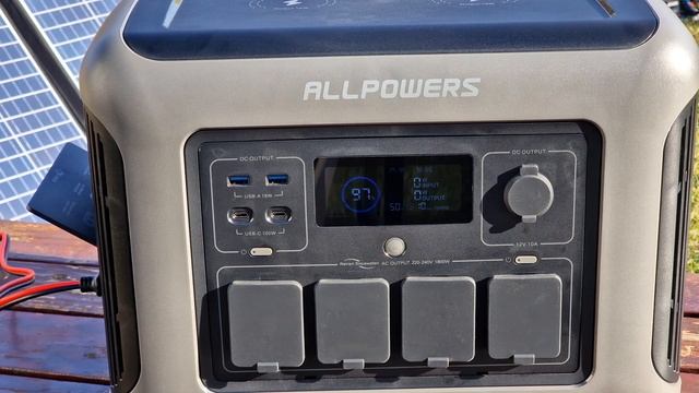 ALLPOWERS R1500 Portable Home Backup Power Station + 1800W UPS Function with LiFePO4 Batteries смотреть онлайн