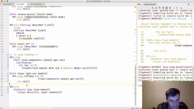ClojureScript wrapper for React with Hooks pt5 смотреть онлайн