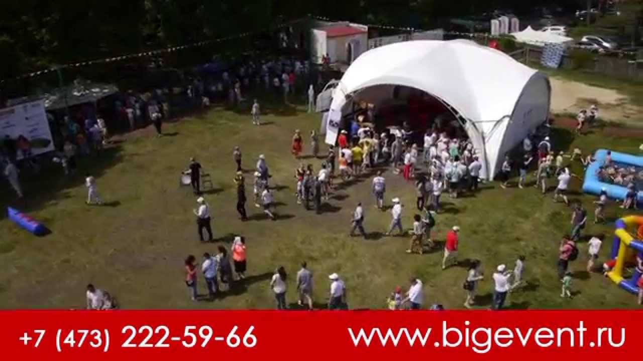 Пикник-парк Event Ямном, Воронежа, загородная площадка для отдыха на природе (рекламный ролик) смотреть онлайн