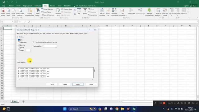 How to convert text file into csv in excel | for free | online tutorial | for beginners | Urdu/Hind смотреть онлайн