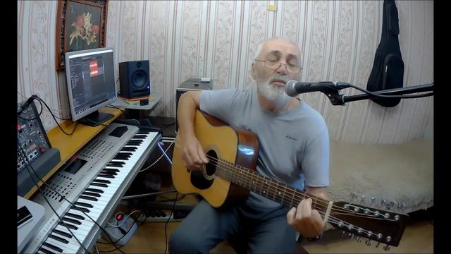 На улице Каштановой (Ю.Антонов)кавер.гитара смотреть онлайн