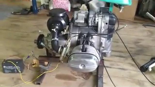 двигатель Урал 650 на стенде смотреть онлайн