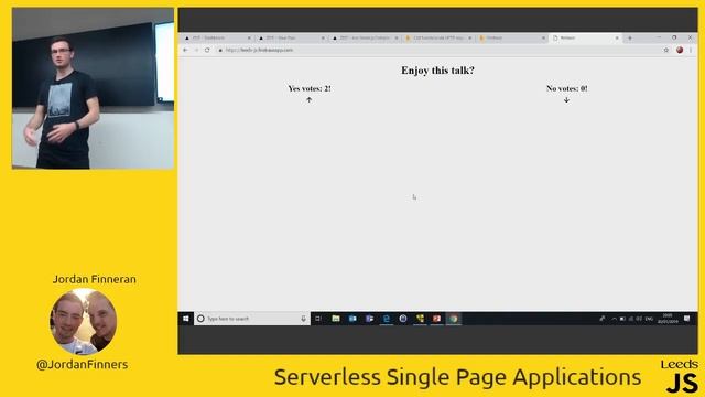 LeedsJS - Jordan Finneran (@JordanFinners) - Serverless Single Page Applications смотреть онлайн