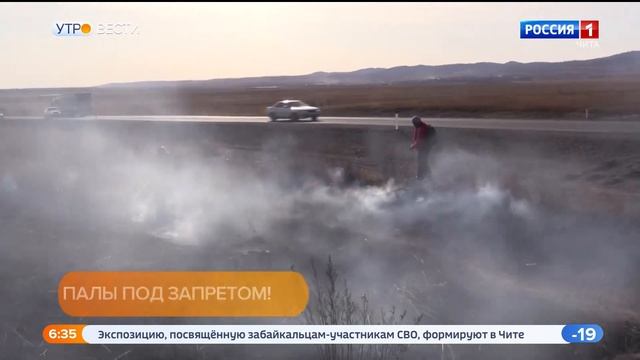 Девять палов сухой травы на площади 378 гектаров произошло в Забайкалье с начала 2023 года смотреть онлайн