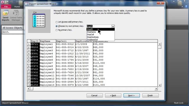 Import Excel Data into Access смотреть онлайн