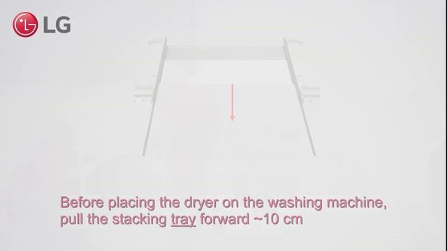 [LG Washing Machine] - How to stack an LG Dryer on an LG Washer with a Stacking Plate смотреть онлайн