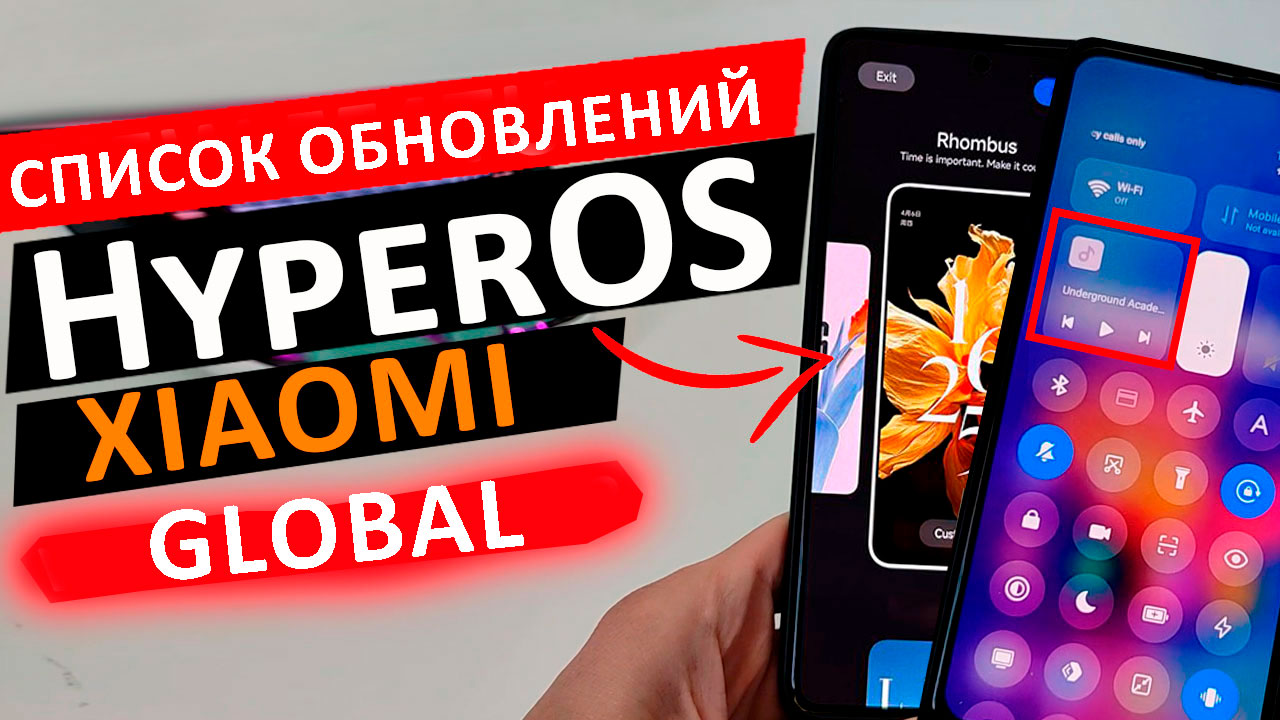 Какие Xiaomi обновятся первыми до HyperOS GLOBAL ? Список изменений HyperOS Global смотреть онлайн