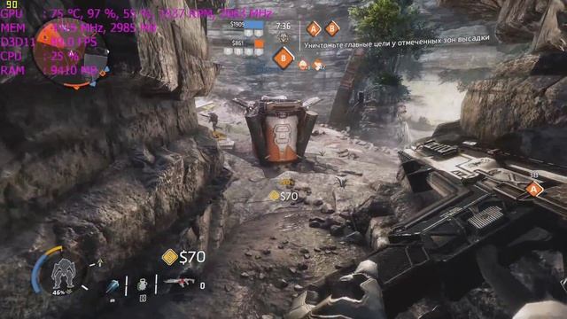 GTX 1060 3Gb жестко фризит в Titanfall 2 смотреть онлайн