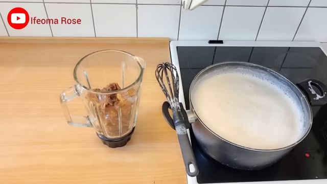 How To Make Healthy SOY MILK With DATES And COCONUT.. #soyabean #soymilk #health #healthydrink
