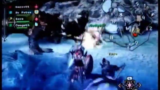Monster Hunter Tri: Barroth Tutorial смотреть онлайн