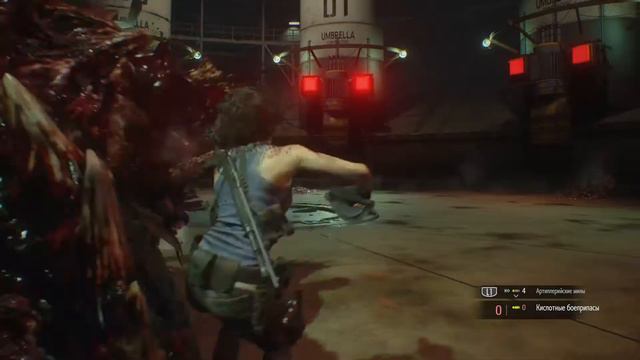 Resident Evil 3 remake : Победить Немезиса (форма 3, слож стандарт) смотреть онлайн