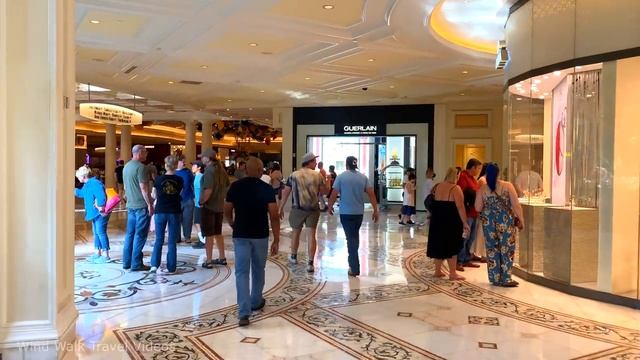 [4K] Bellagio Resort Walkthrough In Las Vegas Strip - Walking Tour & Travel Guide ? Binaural Sound