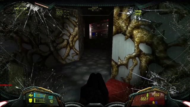 E2M4 Deimos Lab + Brutal Doom Black Edition + mods gameplay смотреть онлайн