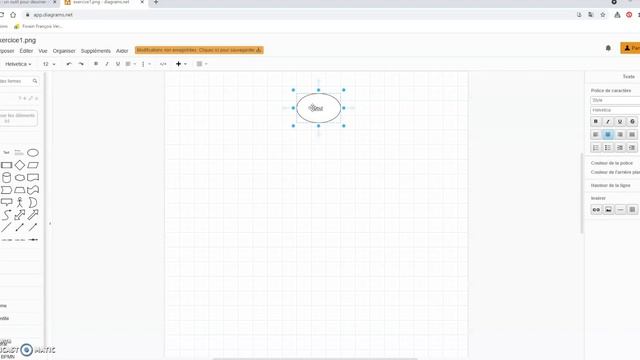 Réaliser des algorigrammes avec DRAW.IO смотреть онлайн