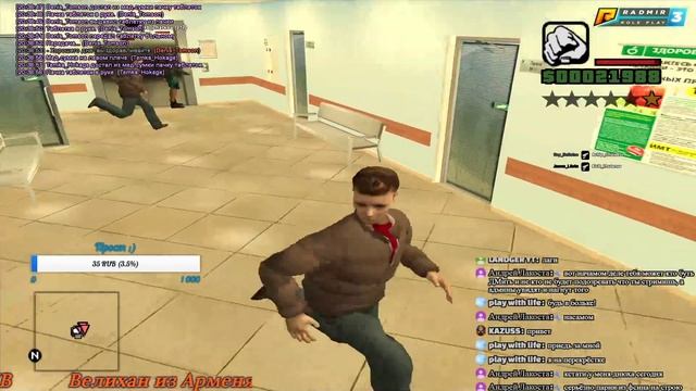 Играем в КРМП! Типо похищения на RADMIR RolePlay! [FPS] смотреть онлайн