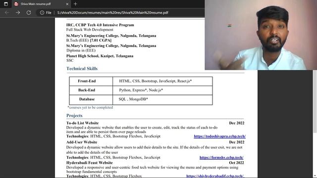 Perfect Resume Tips and Examples for Freshers in Telugu by shiva prasad m смотреть онлайн