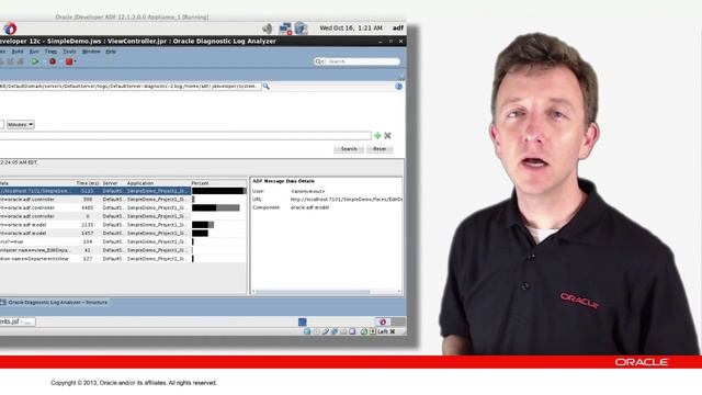 Oracle Diagnostic Log Analyzer - ADF Requests and the JSF Lifecycle смотреть онлайн