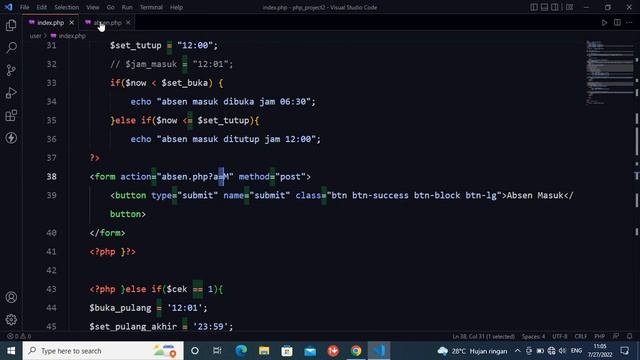 Aplikasi Absensi PHP Mysqli смотреть онлайн