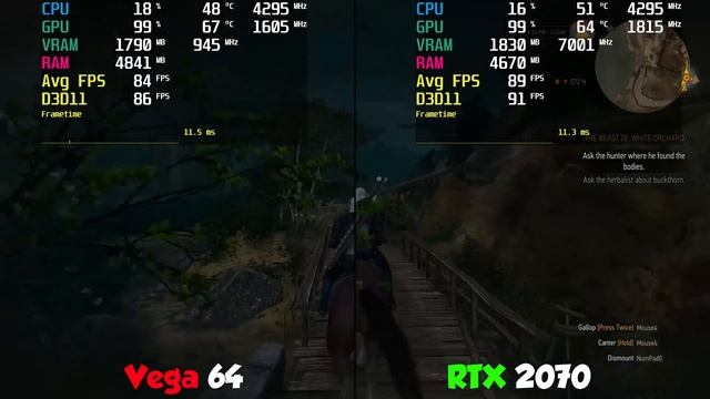 RTX 2070 vs Vega 64 Test in 8 Games смотреть онлайн