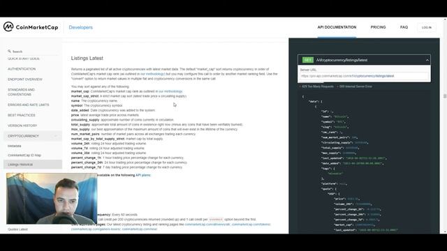 Building your CoinMarketCap API query link - How to Guide смотреть онлайн