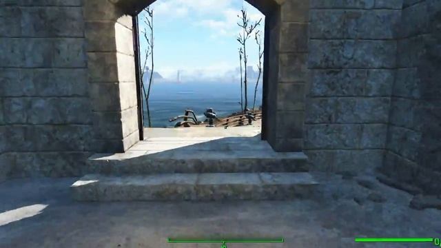 Как правильно строить замок минитменов в Fallout 4 !? смотреть онлайн