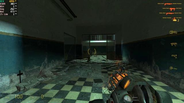 Half-Life 2 Deathmatch Bots Mod Gameplay - RTX 3050 + 12400F - 4K Benchmark смотреть онлайн