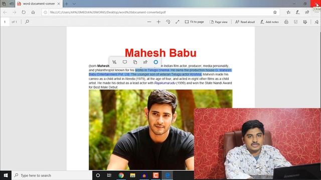 How to Create PDF || Edit PDF || Convert Word to PDF In Telugu смотреть онлайн