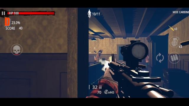 Zombie Hunter D-Day - BOSS Mode - Android Gameplay Walkthrough #10 смотреть онлайн