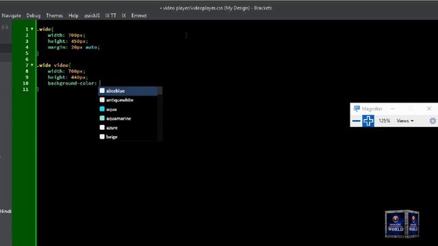 Html5 Video Player using html and css just in 5 min oggy and cockroach смотреть онлайн