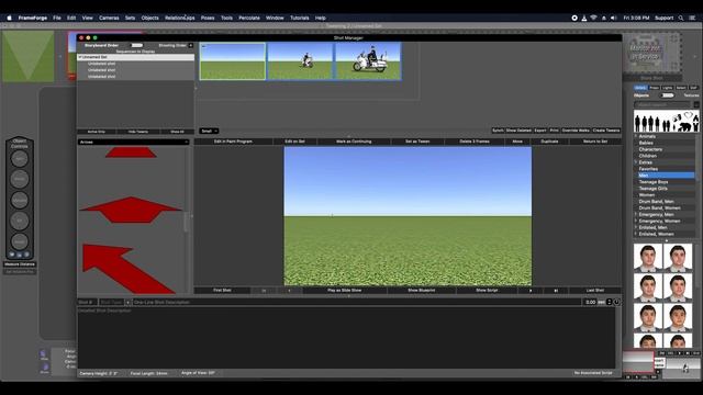 FrameForge Storyboard Studio Tips - Keyframe Timings