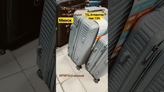 Чемоданы из полипропилена в Минске смотреть онлайн