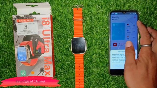 i8 Ultra Max Smartwatch Connect to Android|i8 Ultra Max Mobile se kaise connect kare|Connect i8 max смотреть онлайн